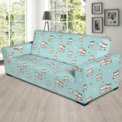 Shiba Inu Print Design LKS302 Sofa Slipcover