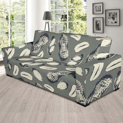 Peanut Pattern Print Design A01 Sofa Slipcover