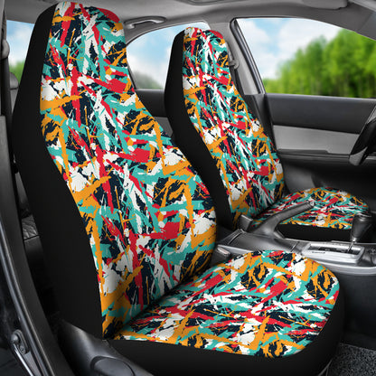 Splatter Print Design LKS304 Car Seat Covers