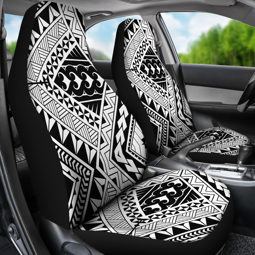 Samoan Tattoo Style Print Design LKS307 Car Seat Covers