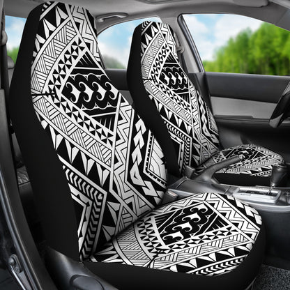 Samoan Tattoo Style Print Design LKS307 Car Seat Covers
