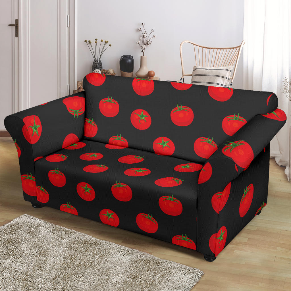 Tomato Print Design LKS305 Loveseat Couch Slipcover