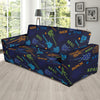 Rock and Roll Pattern Print Design A04 Sofa Slipcover