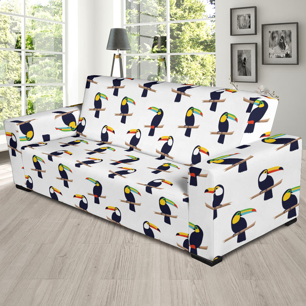 Toucan Print Design LKS305 Sofa Slipcover