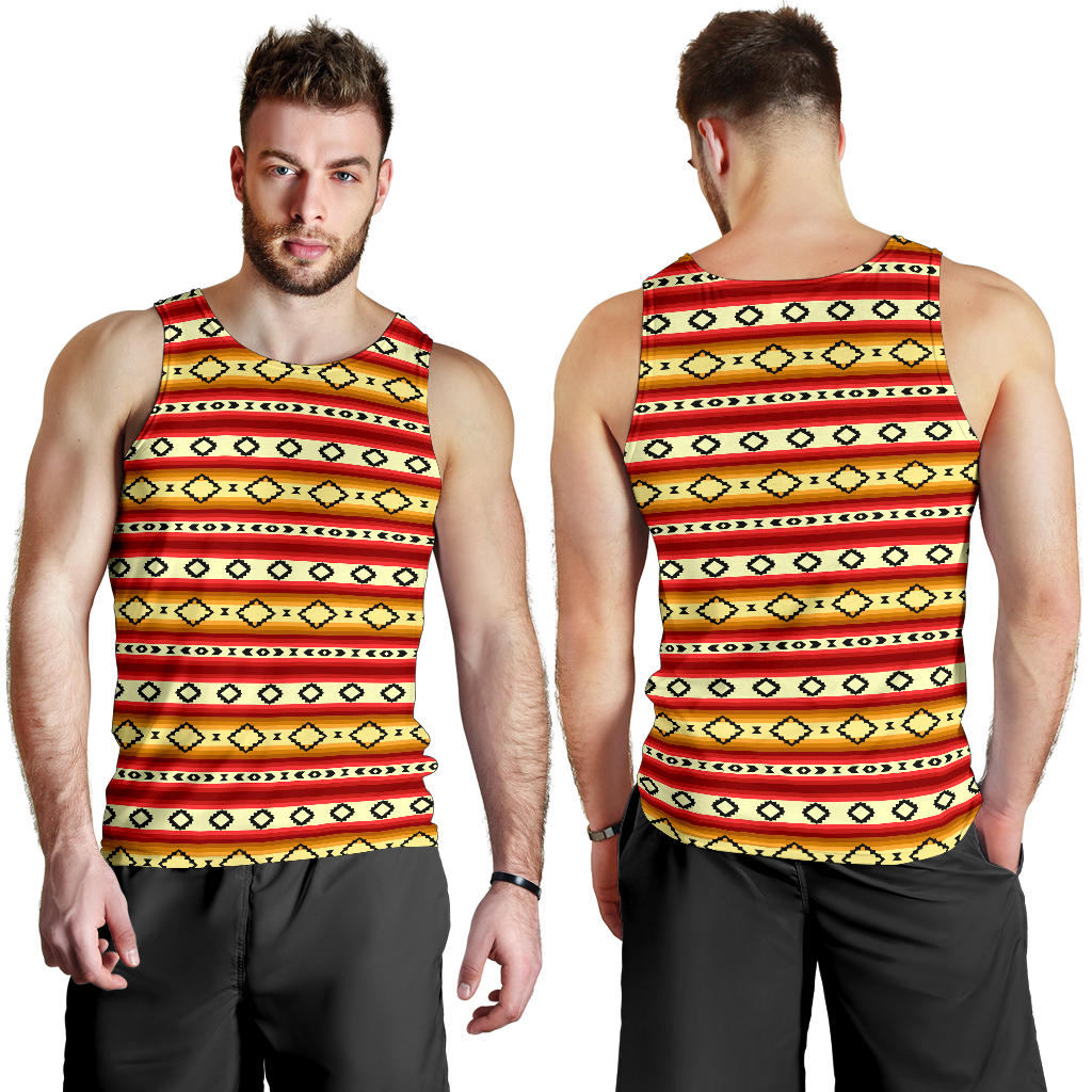 Serape Themed Men Tank Top