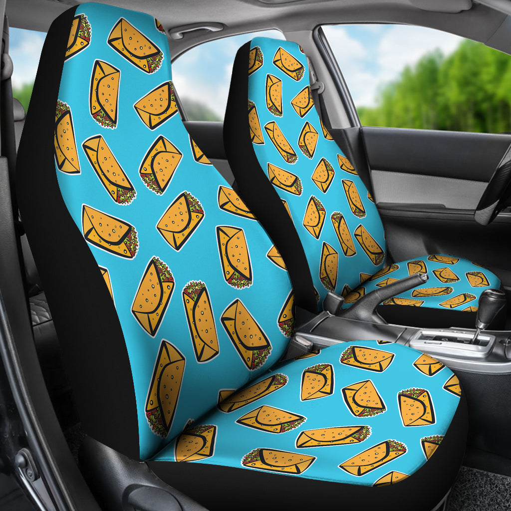 Burrito Print Design LKS301 Car Seat Covers