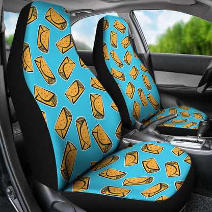 Burrito Print Design LKS301 Car Seat Covers