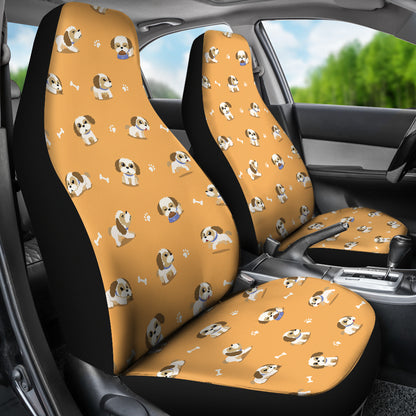 Shih Tzu Print Design LKS304 Car Seat Covers