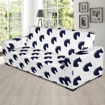 Horse Head Print Design LKS303 Sofa Slipcover