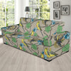 Parakeet Pattern Print Design A02 Sofa Slipcover