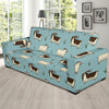 Goat Pattern Print Design 02 Sofa Slipcover