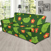 Peas Pattern Print Design A01 Sofa Slipcover