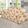 Biscuit Pattern Print Design 02 Sofa Slipcover