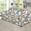 Popcorn Pattern Print Design A05 Sofa Slipcover