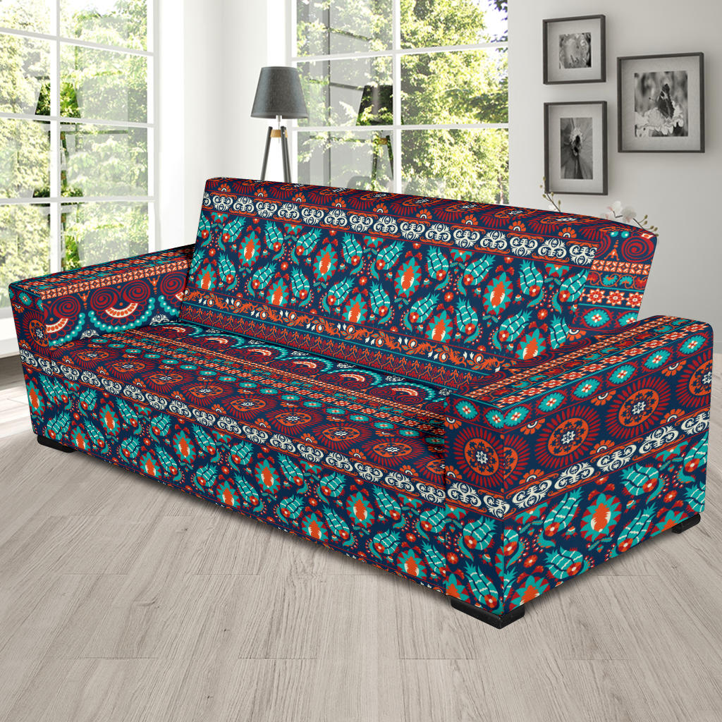 Suzani Print Design LKS302 Sofa Slipcover