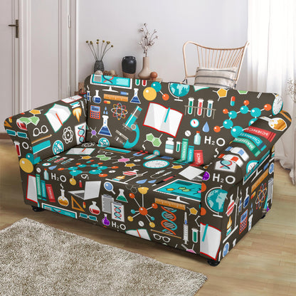 Science Print Design LKS303 Loveseat Couch Slipcover