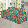 Mandala Pattern Print Design 03 Sofa Slipcover