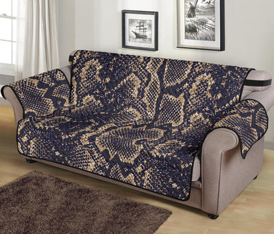 Snake Skin Pattern Print Sofa Cover Protector