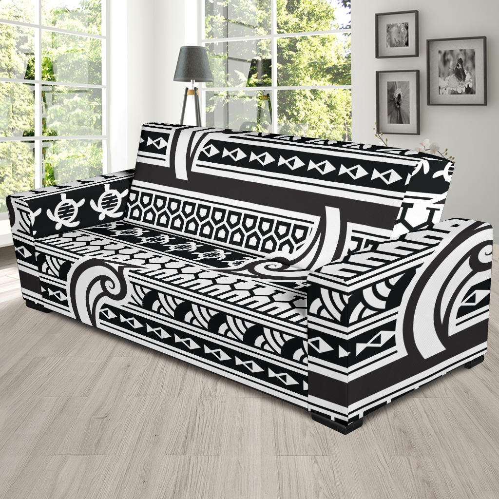 Samoan Style Print Design LKS305 Sofa Slipcover