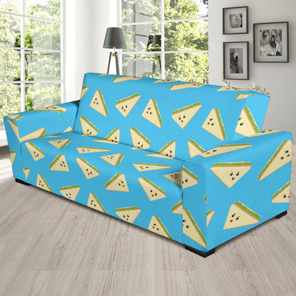 Sandwich Emoji Print Design LKS305 Sofa Slipcover