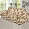 Cookie Pattern Print Design 04 Sofa Slipcover