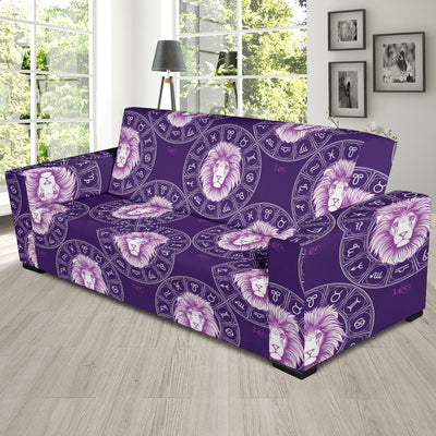 Leo Pattern Print Design 04 Sofa Slipcover