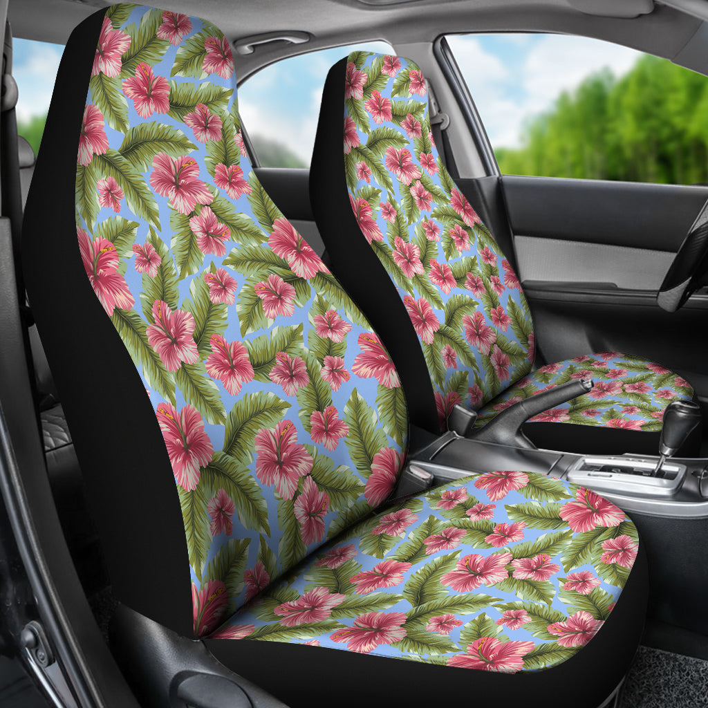 Tropical Flower Print Design LKS301 Car Seat Covers