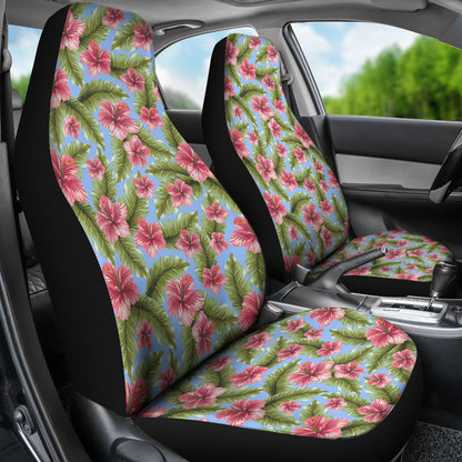Tropical Flower Print Design LKS301 Car Seat Covers