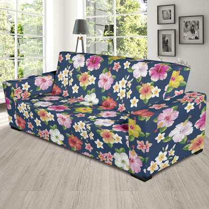 Hibiscus Sweet Print Design LKS304 Sofa Slipcover