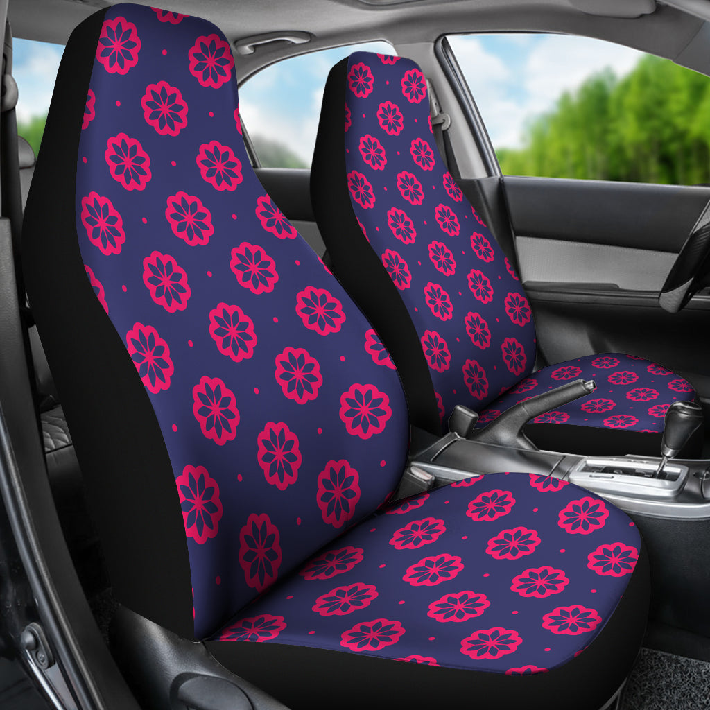 Water Lily Print Design LKS301 Car Seat Covers