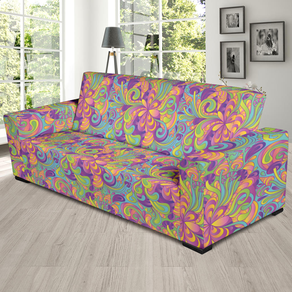 Trippy Print Design LKS306 Sofa Slipcover