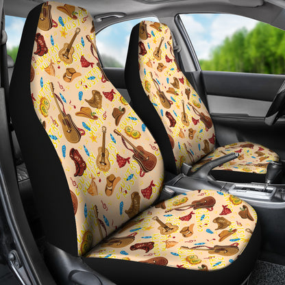 Western Lifestyle Print Design LKS303 Car Seat Covers