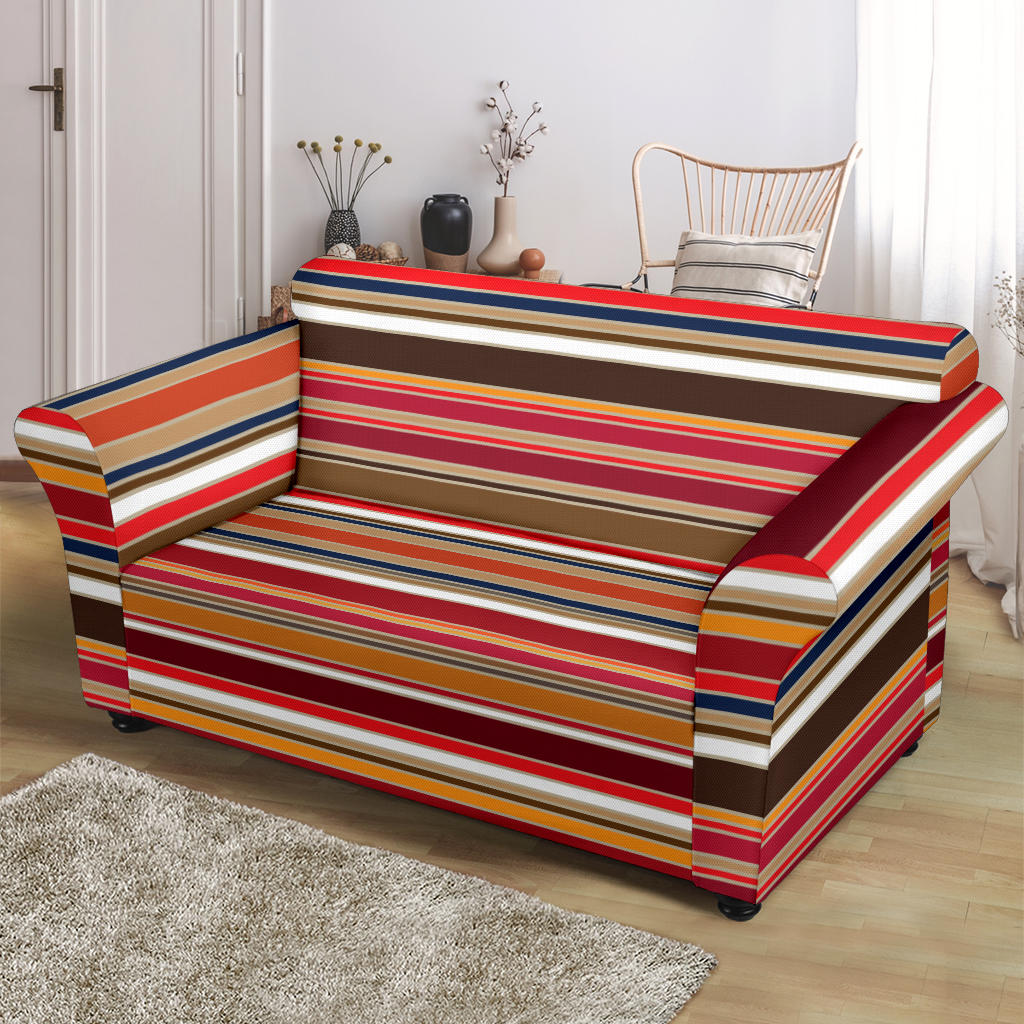 Serape Print Design LKS301 Loveseat Couch Slipcover