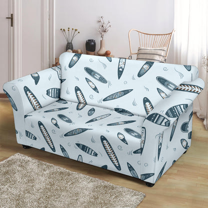 Surfboard Print Design LKS306 Loveseat Couch Slipcover