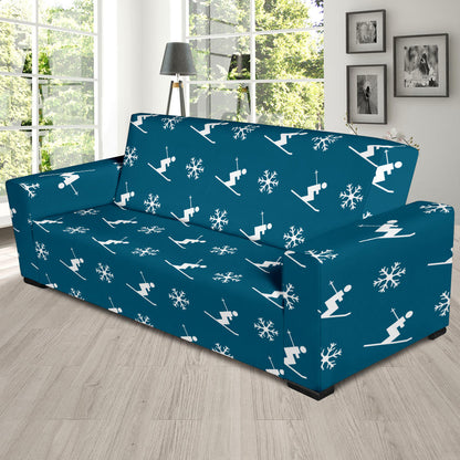 Ski Print Design LKS301 Sofa Slipcover