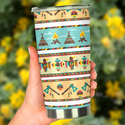 American indian Life Pattern Tumbler