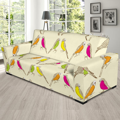 Parakeet Pattern Print Design A01 Sofa Slipcover