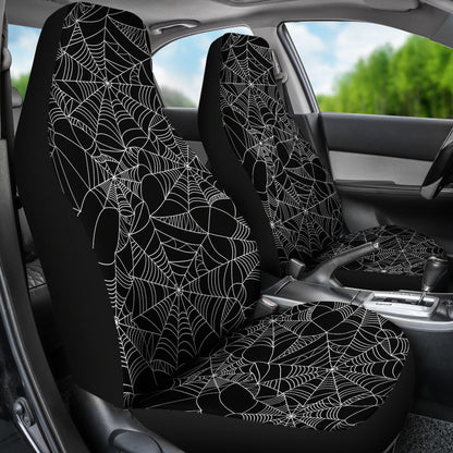 Spider Web Print Design LKS301 Car Seat Covers