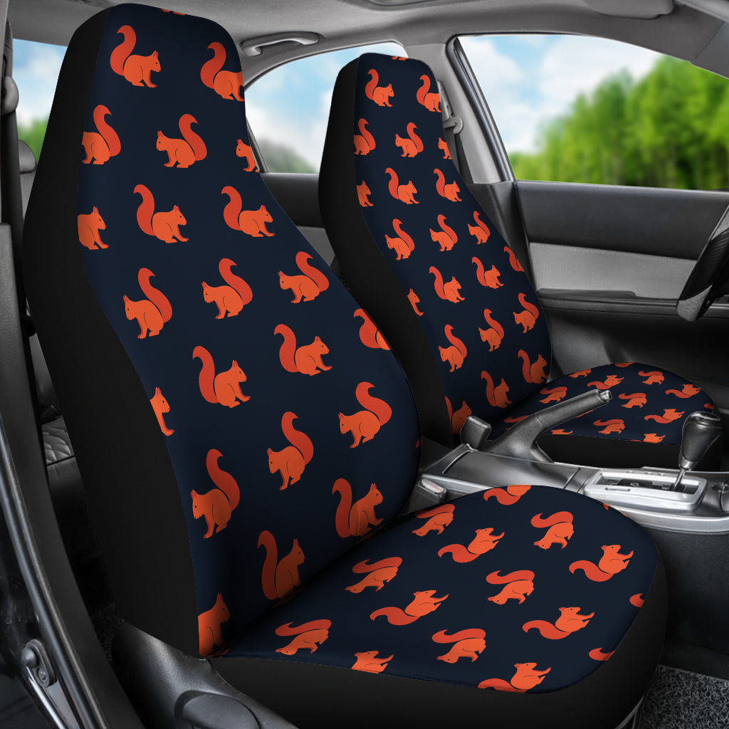 Squirrel Print Design LKS306 Car Seat Covers