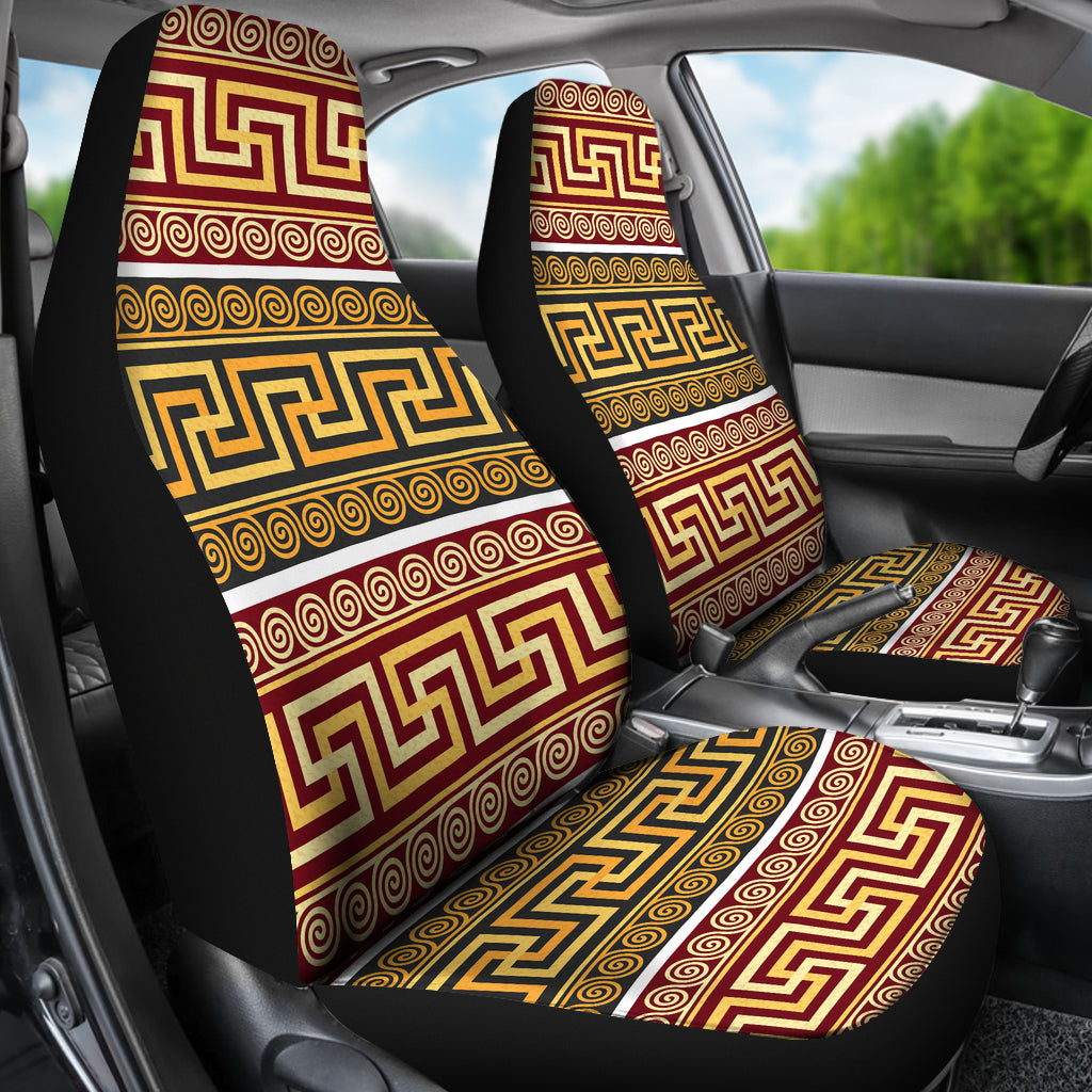 Ancient Greek Pattern Print Design LKS302 Car Seat Covers