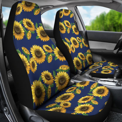 Sunflower Print Design LKS307 Car Seat Covers