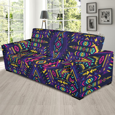 Aztec Pattern Print Design 07 Sofa Slipcover