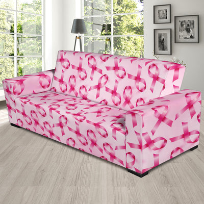 Breast cancer Pattern Print Design 04 Sofa Slipcover