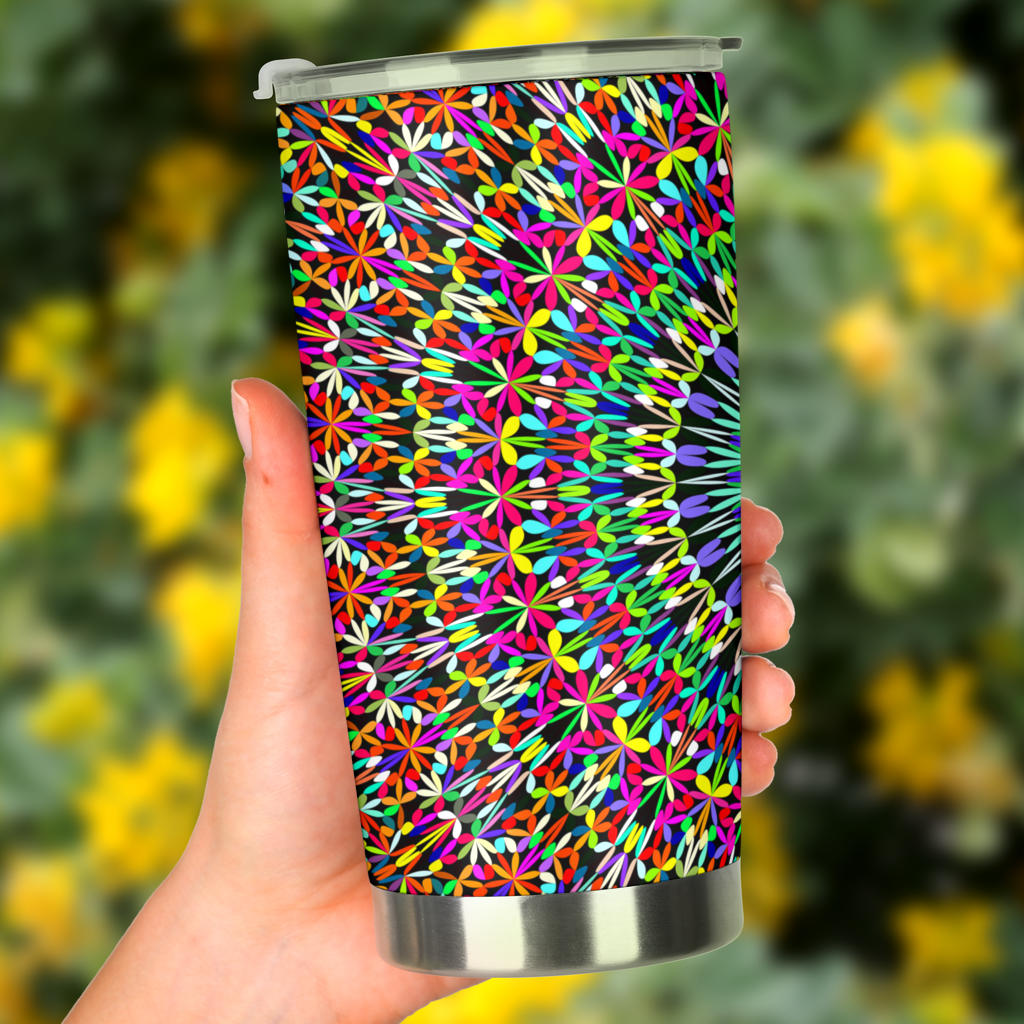 Bohemian Colorful Style Print Tumbler
