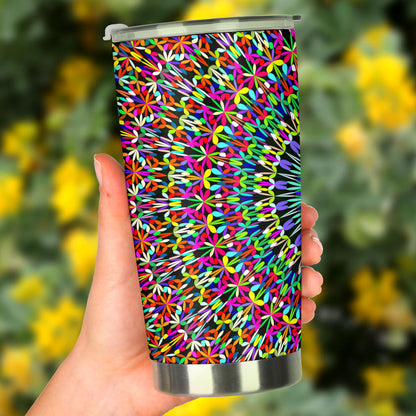 Bohemian Colorful Style Print Tumbler