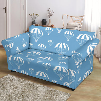 Skydiver Print Design LKS305 Loveseat Couch Slipcover