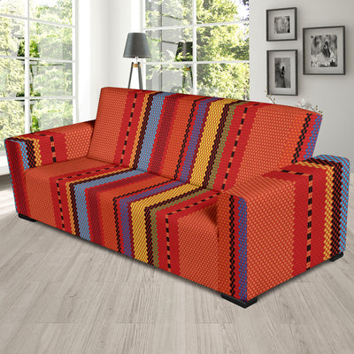 Mexican Pattern Print Design 05 Sofa Slipcover