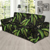 Peas Pattern Print Design A02 Sofa Slipcover