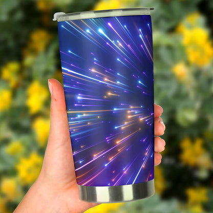 Celestial Rainbow Speed Light Tumbler