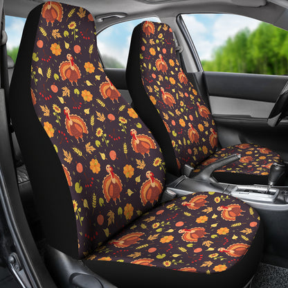 Thanksgiving Print Design LKS305 Car Seat Covers
